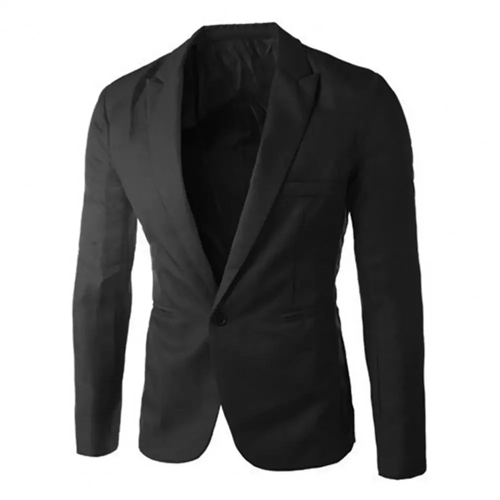 Mens Casual Blazers Vintage Work Suit Men Fashionable Suit Spring Summer Formal Slim Fit Blazers Jackets Casual Blazer