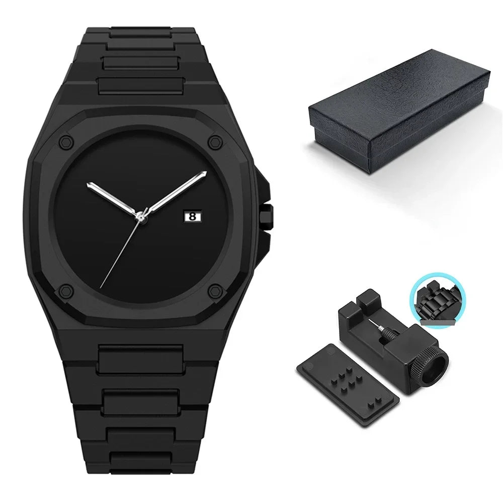 High end and atmospheric men's quartz watch, sports waterproof time calendar, popular style   5.0   1 Review   ౹   14 sold