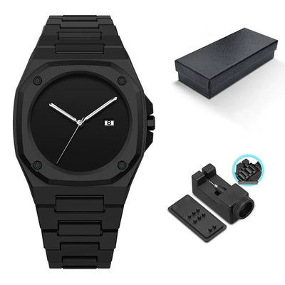 High end and atmospheric men's quartz watch, sports waterproof time calendar, popular style   5.0   1 Review   ౹   14 sold