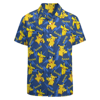 Summer Men's Shirt Cute Animal Print  Shirt
