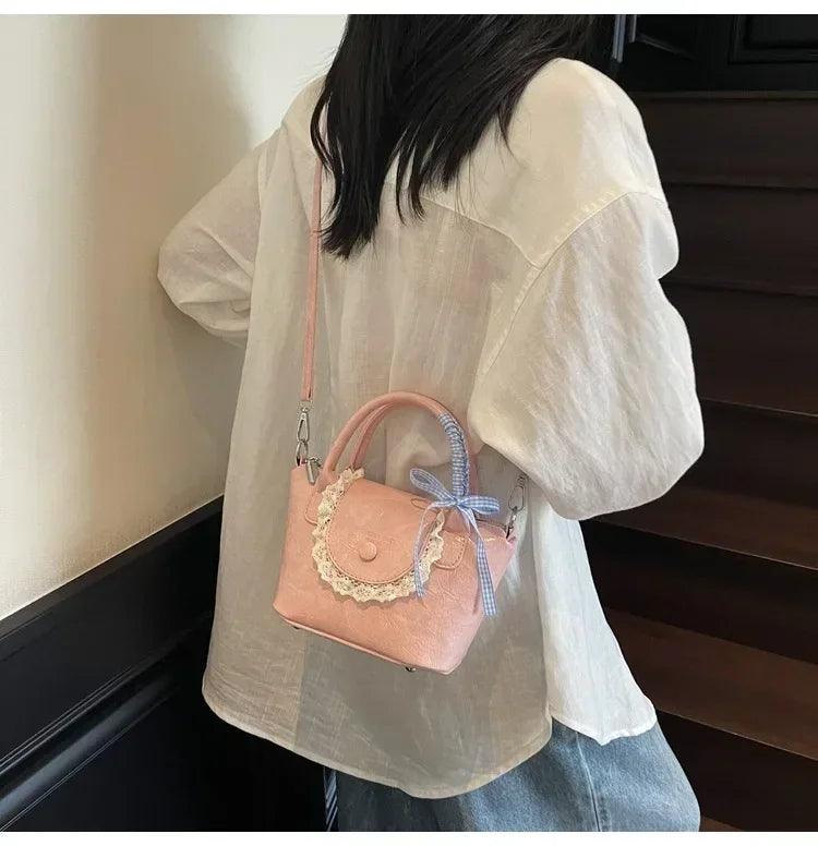 2025 new designer hand carved shoulder bag stylish textured crossbody purse for women elegant handheld tote fashionable