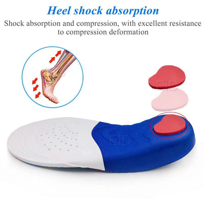 Kids Children 3D Orthopedic Insoles Arch Support insole for OX-Legs Flat Foot insoles Orthotic Pads Correction Health shoes pad