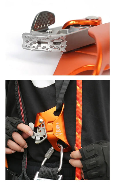 Mountaineer Chest Ascender Climber Climbing Rope Tool Outdoor Rock Climbing SRT Professional Chest Climber Equipment Protection