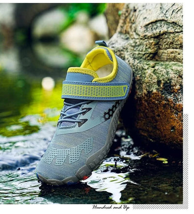 Children Quick-Drying Barefoot Shoes| Wide-Toed Lightweight Upstream Wading Shoes 24-38 | Boys Girls | Beach Diving, Boating |