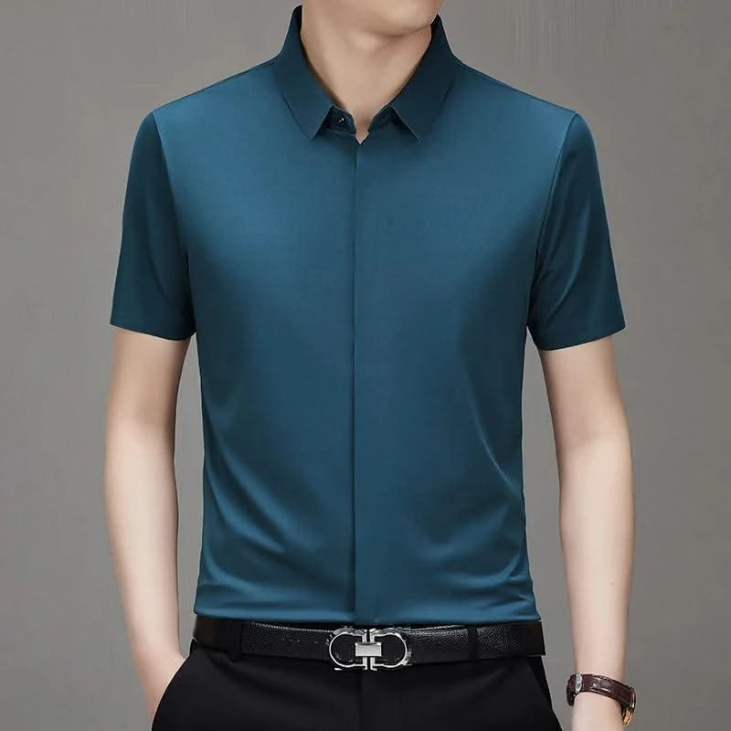 Satin - Glossy Men's Shirt