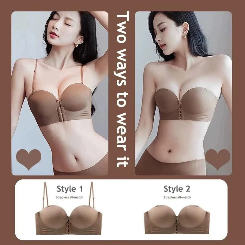 Front Closure Traceless Bras For Women