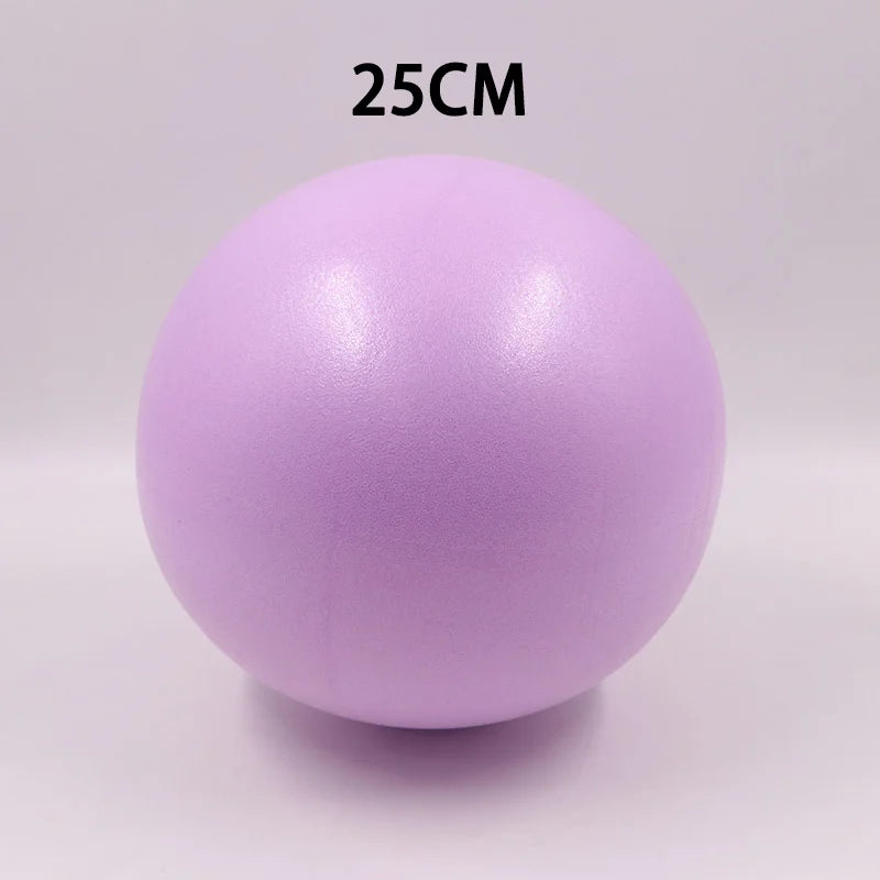 25cm Yoga Ball Exercise Gymnastic Fitness Pilates Ball Balance Exercise Gym Fitness Yoga Ball Indoor Training Yoga Ball Core
