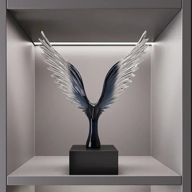 Creative decor sculptures luxury ornament artistic soft decoration modern minimalist living room office wine cabinet