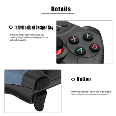 Wireless Controller For Android Phone Mobile Cell PC TV Box Gamepad Control Video Game Pad Cellphone Gaming Mando Joystick Gamer