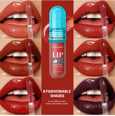 Lip Stain Vb Hydrating Gloss Stain 12HR Hydration Long-Lasting Moisturize Nourish Lips Hydra Honey Instant Glossy Wetness Makeup