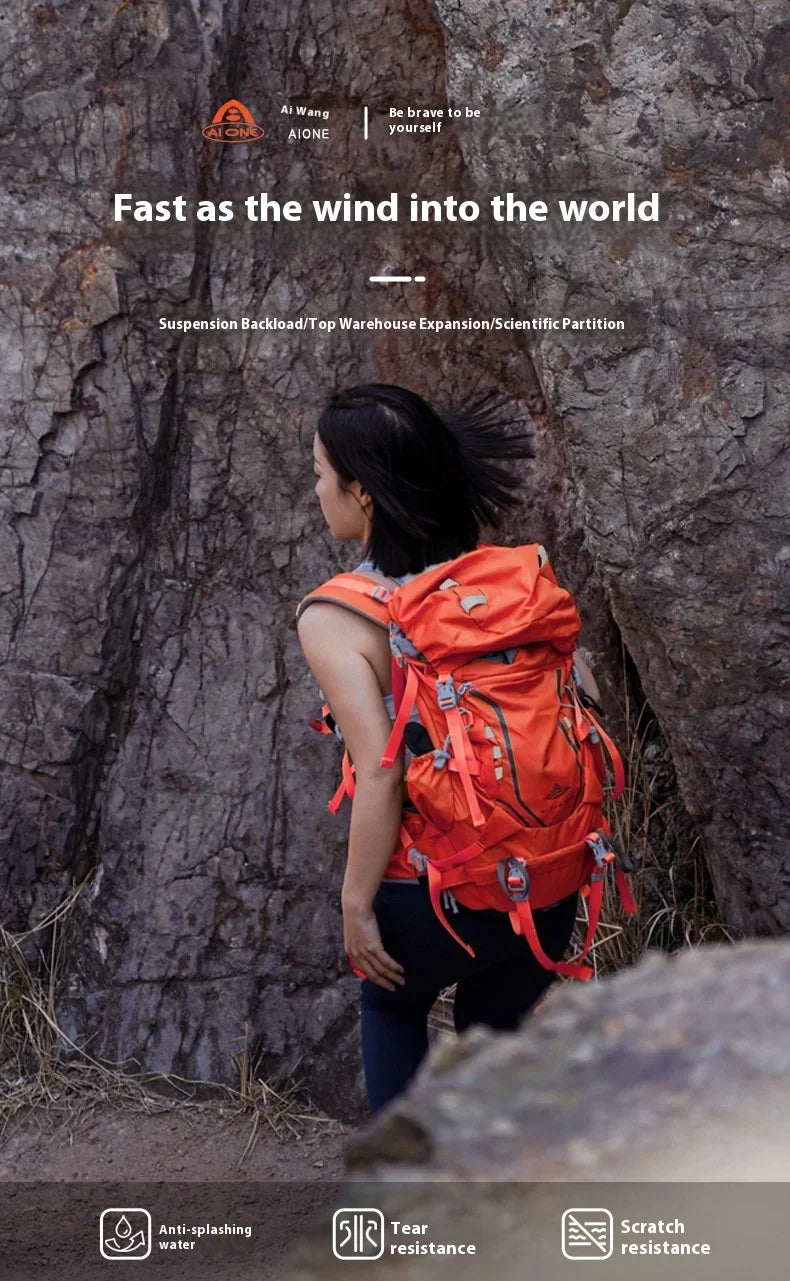 40L Mountain Backpacks Tourist Rucksack Climbing Bag Hiking Backpack Men Sport Molle Trekking Backpack Tactical Bag