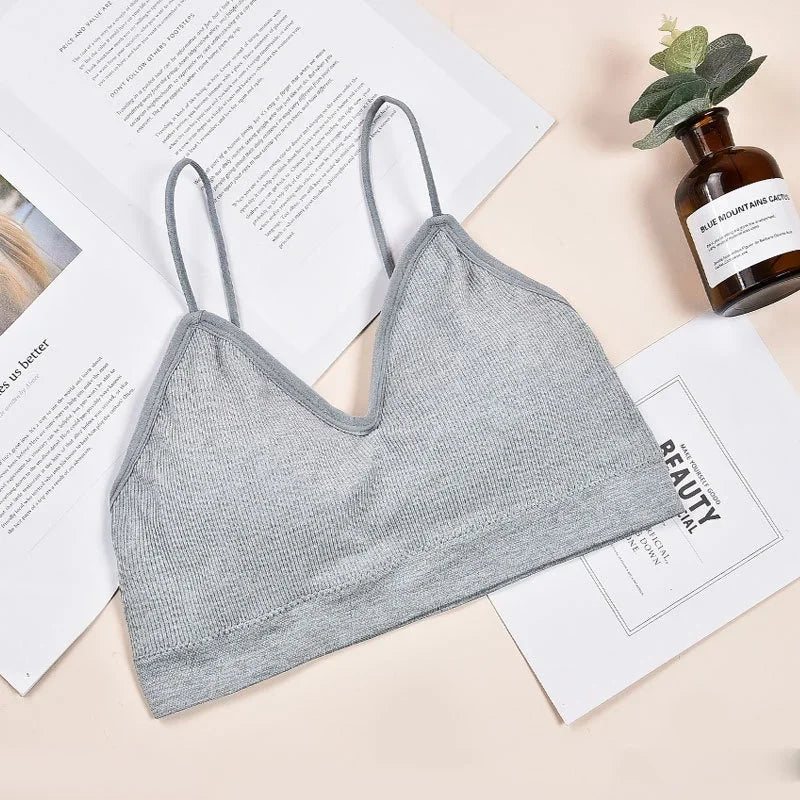 Women Bralette Wireless U-shaped Beautifying Bra