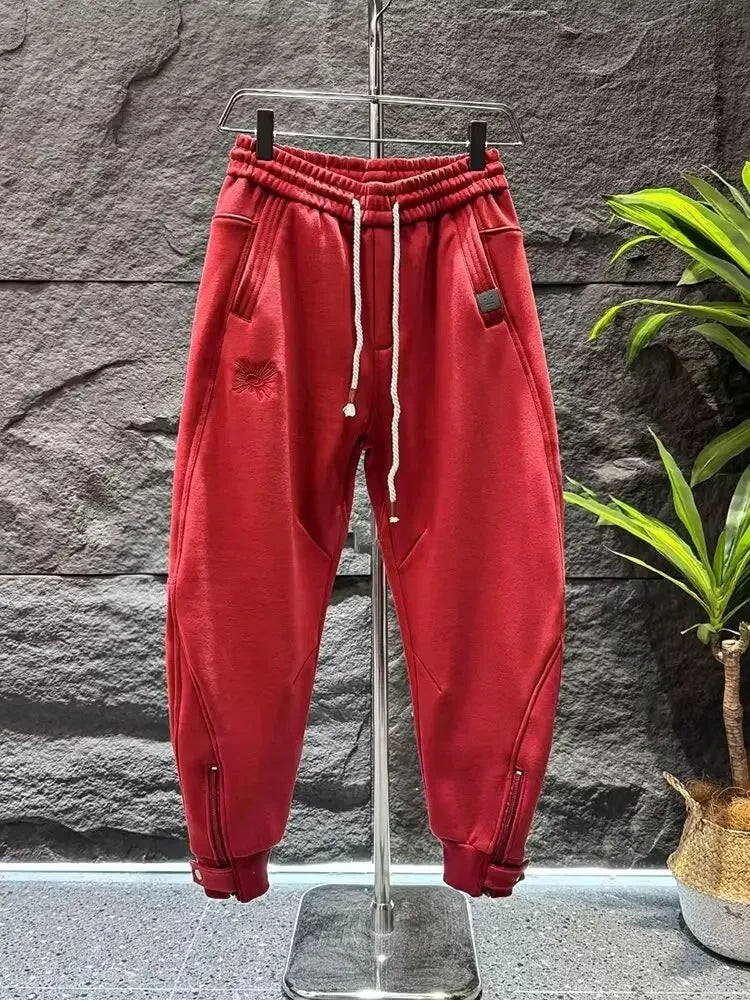 Wide Pants Man Jogger Pants Men Clothing Men's Autumn Clothes Mens Trousers Running Gym Man Sport Big Size Sweatpants