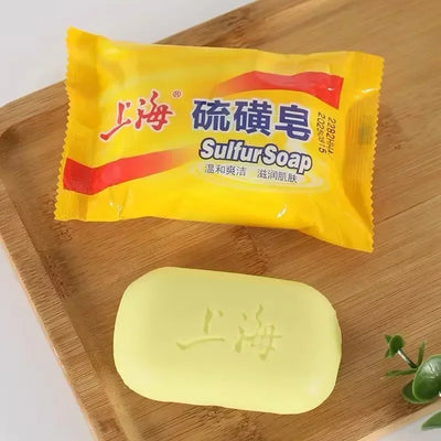 Shanghai Sulfur Soap 5/3Pcs Bath Soap For Deeply Cleanse The Skin Cleaning Hands And Face Keep Comfortable Cleaning Unisex