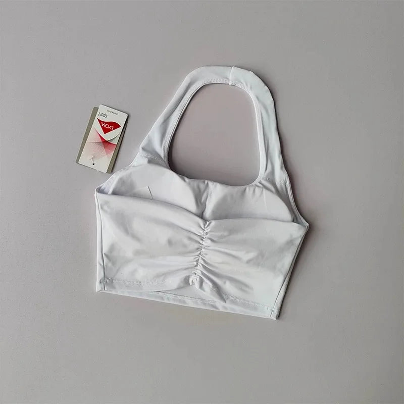 Fitness Bra Workout Tops Gym Fitness Sports Bras Sexy Athletic Sport Bra Women Backless Gym Yoga Crop Top