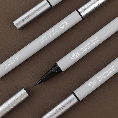 Ultra Fine Water Liquid Eyebrow Pencil Waterproof Long Lasting Eyeliner Lying Silkworm Pen Eyebrow Tattoo Pen Eye Makeup Tools