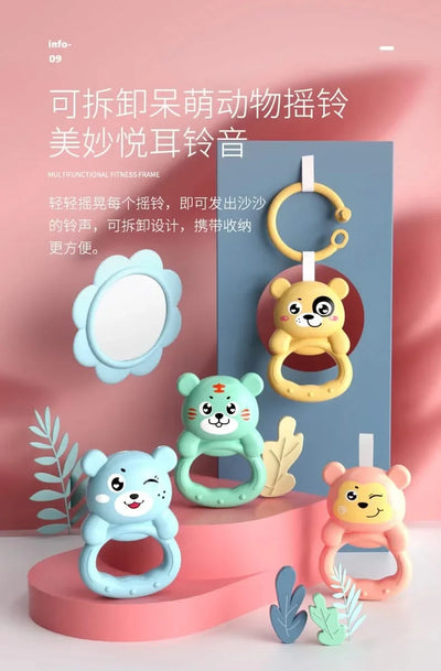 Baby Toys Musical Play Mats Piano Gym Newborn Toys Tummy Time Mat Baby Teether & Padded For Toddlers Early Learning Education