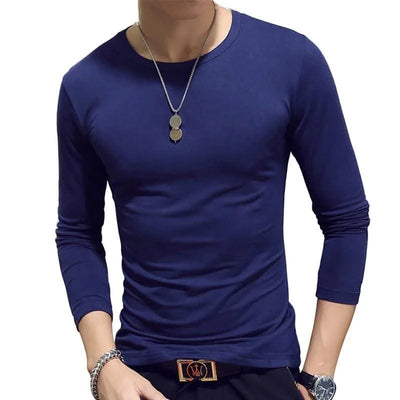 Tennis T Shirts Men Long Sleeve T-Shirt Sportswear Fitness T Shirts for Men Slim Fit T Shirts Designer Solid Tees Tops
