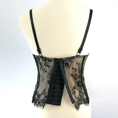 Women's Shaping Sexy Lace Corset Floral Lace