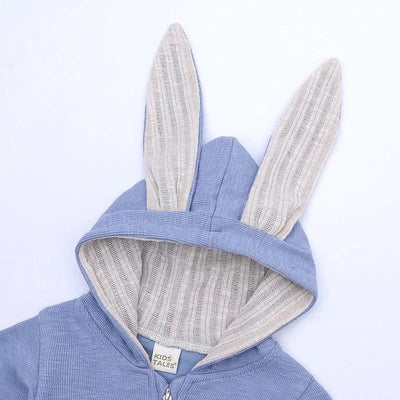 Cute Rabbit Ears Hooded Baby Rompers/Jumpsuit  Costume |Infant Baby Outfits Boys Girls  Newborn Clothing