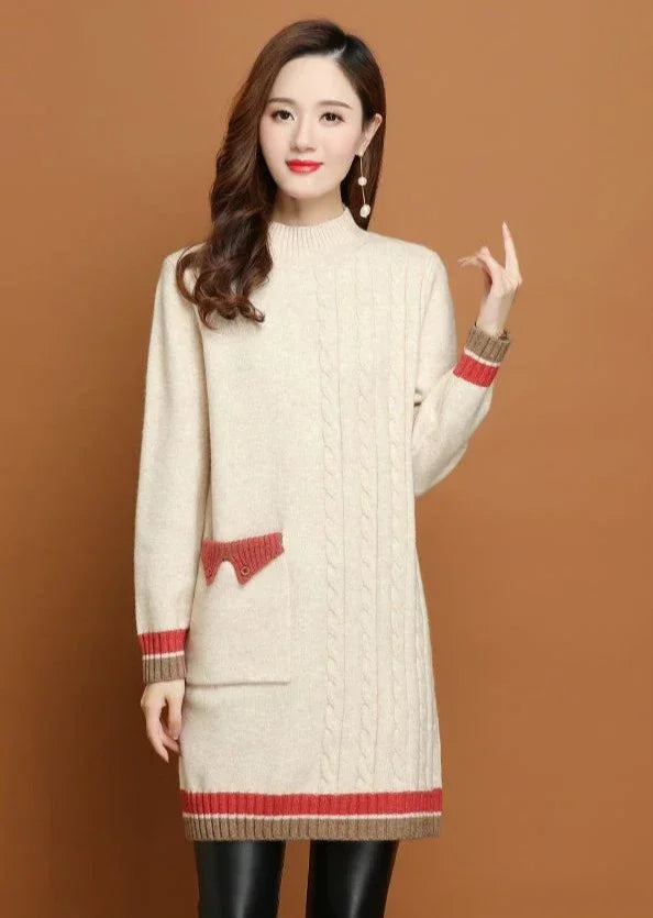 Woman Knitted Dress Bodycon Crochet Dresses for Women Cheap Casual Thic X Elegant Luxury Long Sleeve Aesthetic Sensual Sexy Xxl