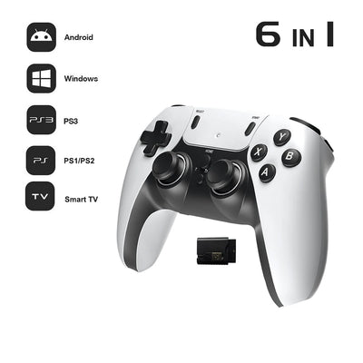 Wireless Gaming Controller For PS1 PS2 PS3 PC Android TV Game Controller Video Game Handheld Game Console Entertainment Gamepad