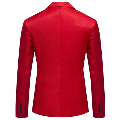 2025 Men's Formal Office Blazer Jacket Suits Solid Fashion Wedding Dress Suit Jacket Coat Male Oversized Casual Blazer Hombre - Elanique