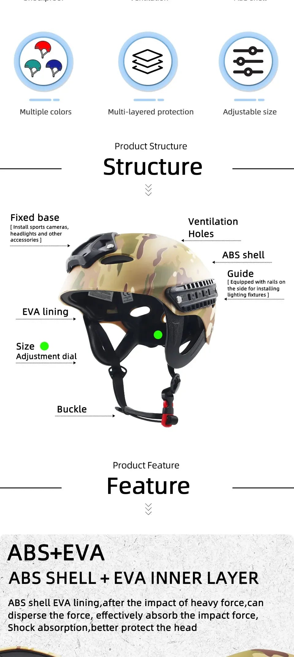 Outdoor Rock Climbing Helmet Speleology Mountain Rescue Equipment To Expand Safety Helmet Caving Work Helmet
