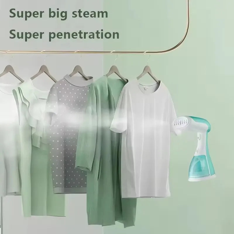 Handheld Garment Steamer 1500W Electric Household Fabric Steam Iron 300ml Portable Vertical Fast-Heat For Clothes Ironing