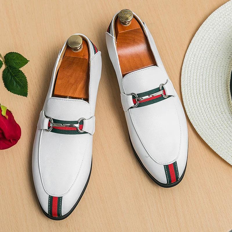 2024 high-end oversized men's Oxford shoes, breathable British wedding groom business soft sole casual shoes