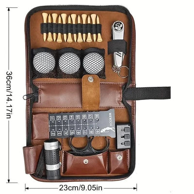 Complete Golf Accessories Set, Including Golf Balls, Golf Tees, Divot Tool, Rangefinder Golf Brush, Golf, for Men and Women