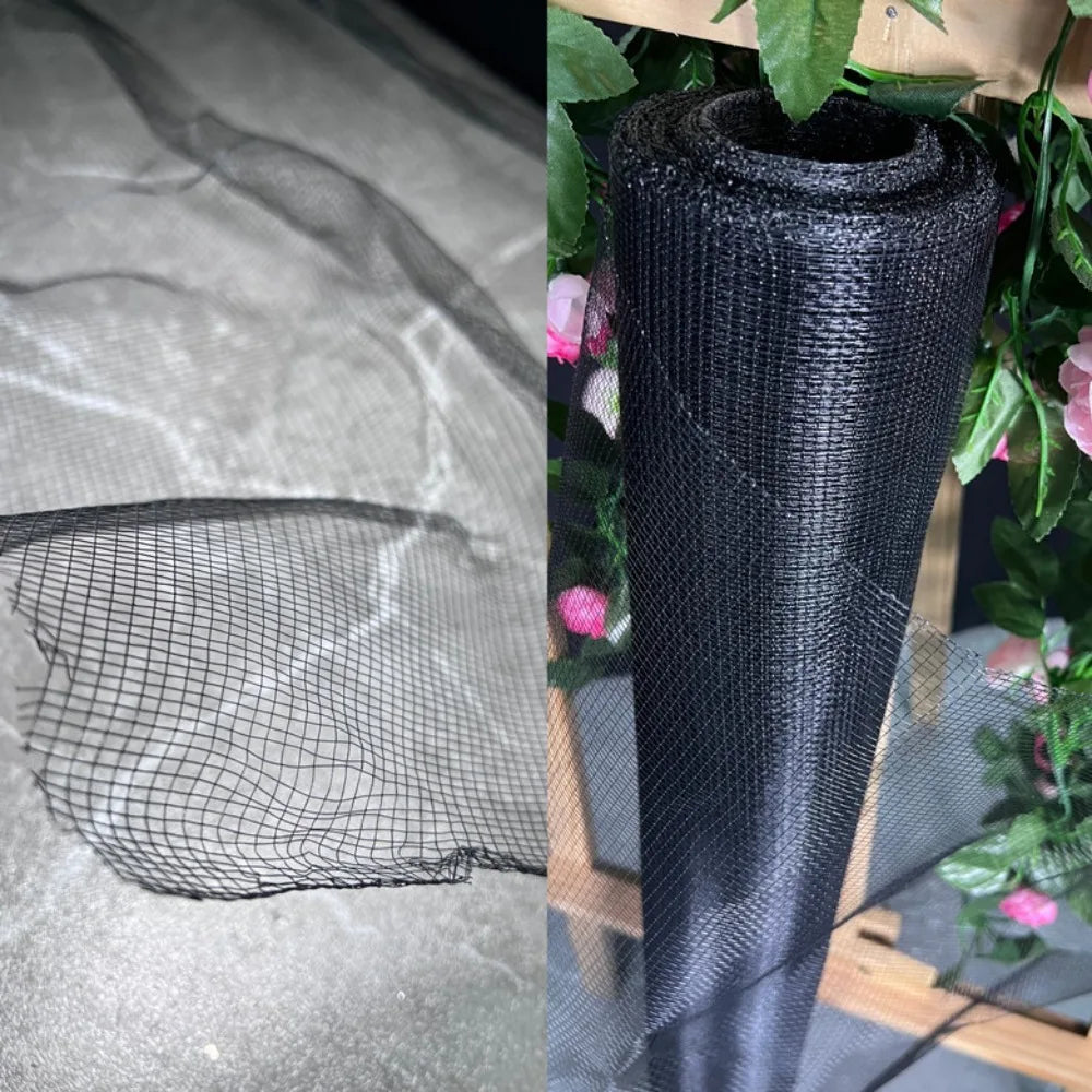 Cloud Fog Mesh Bright Organza Fabric DIY Decoration Art Background Shapeable Wire Mesh Texture Pleated Shape Shapeable Wire Mesh