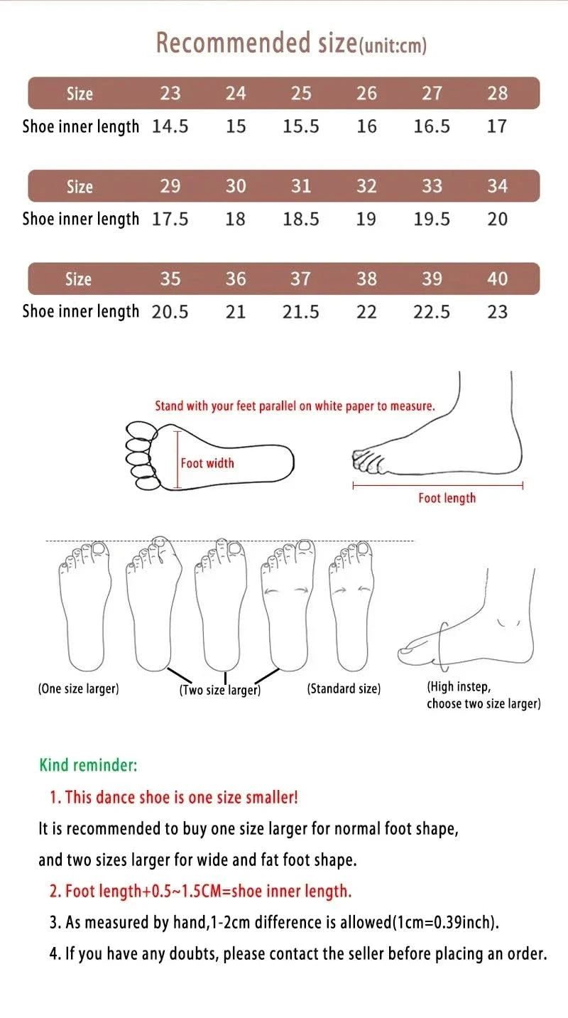 Ballet Dance Shoes for Children's Ballet Latin Dance Soft Sole Slippers Children Dance Practise Ballerina Crown Training Shoes