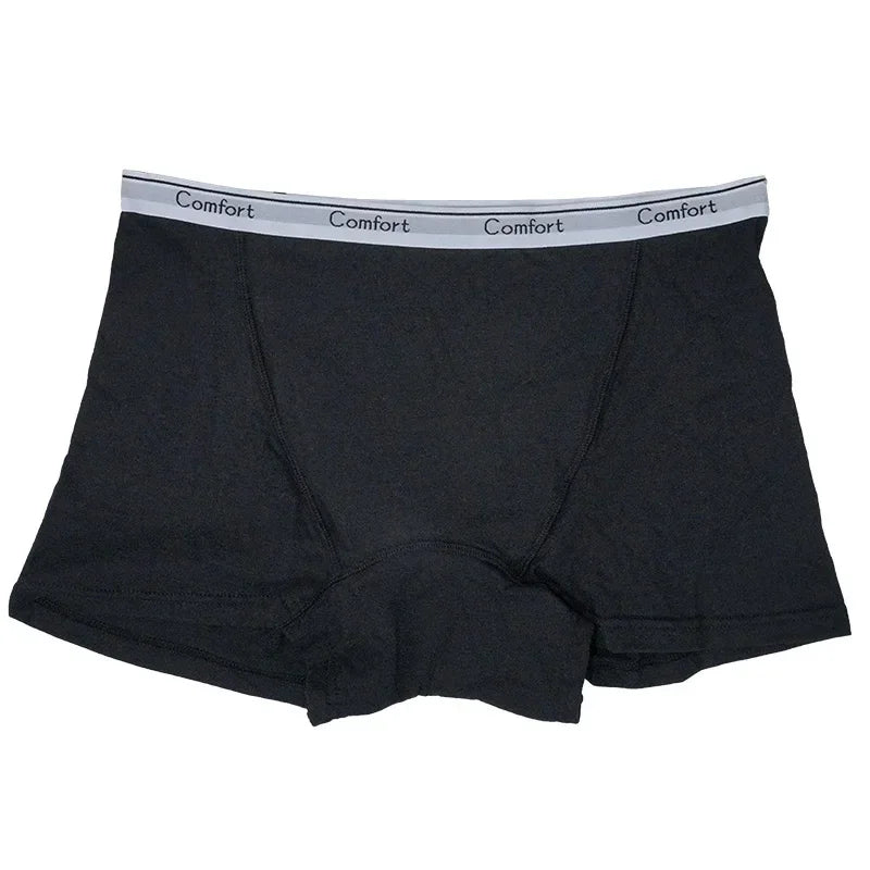 Cotton Menstrual Panties Women Leak Proof Boxer Short Underwear Female Menstruation Period Boyshort Underpants Woman Panty Panti