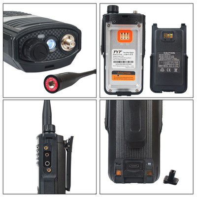 TYT TH-UV99 IP68 Waterproof 10W VHF UHF Dual Band 2M 70CM Radio Dual Wait Scrambler 1750Hz DTMF Walkie Talkie