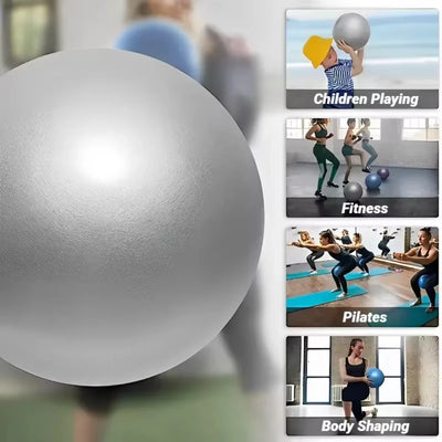 New 25cm Yoga Ball Exercise Gymnastic Fitness Pilates Ball Balance Exercise Gym Fitness Yoga Core Ball Indoor Training Yoga Ball