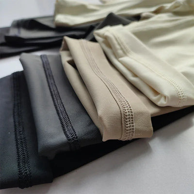 Women's Biker Shorts, High Waist Workout Shorts with Cooling Technology, Seamless Yoga Shorts for Gym & Cycling