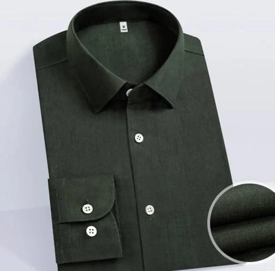 Luxury Linen Shirts For Men Latest Fashion Design Linen Imported From France Slim Fit Shirt Breathable Dress Shirts For Man