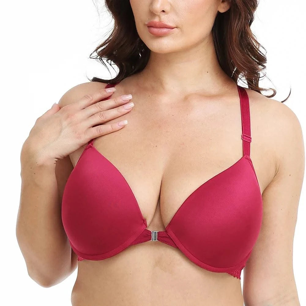 Front Closure Womens Lace Bra Brassiere