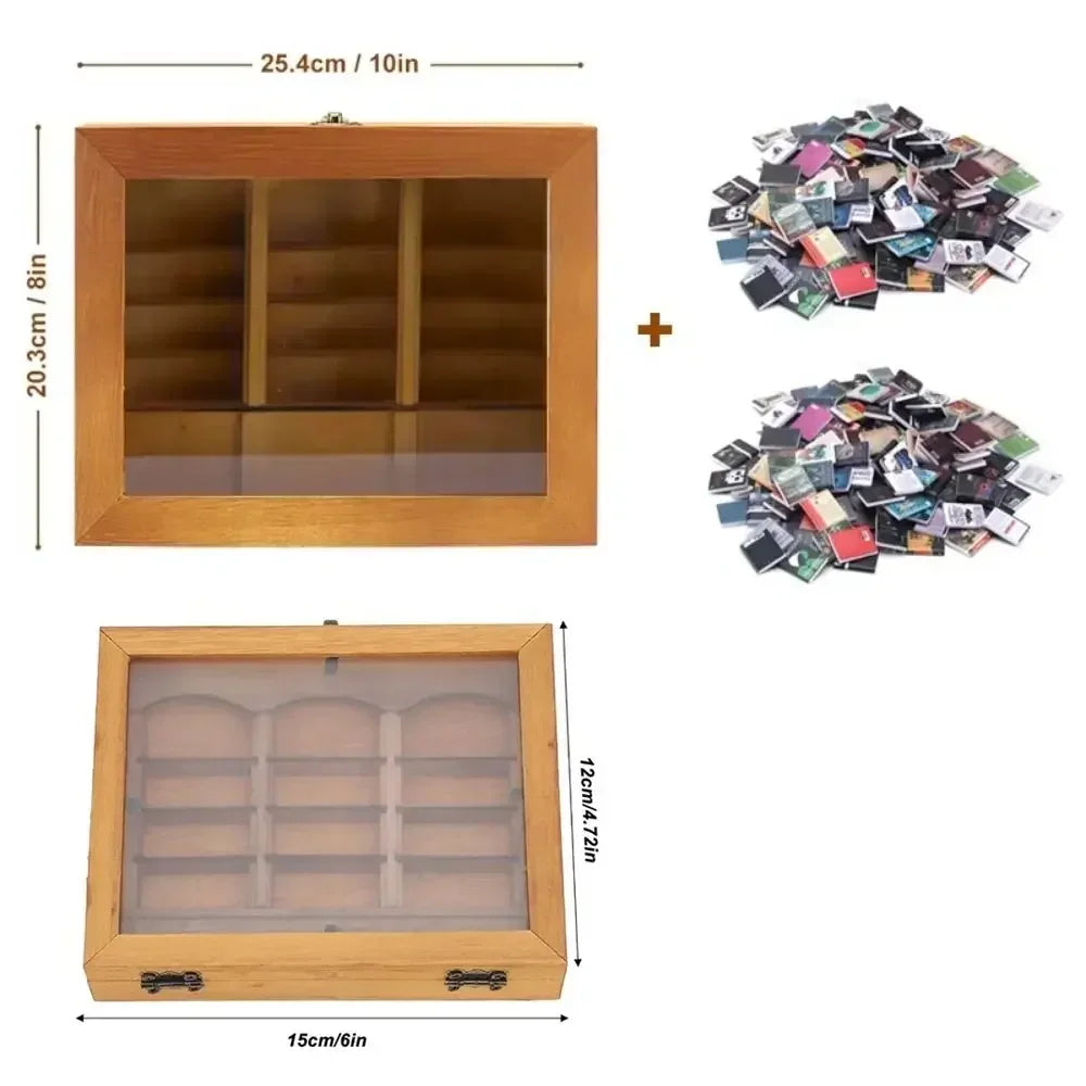 Bookshelf decor anxiety home desktop decoration fidget toys miniature wooden handmade