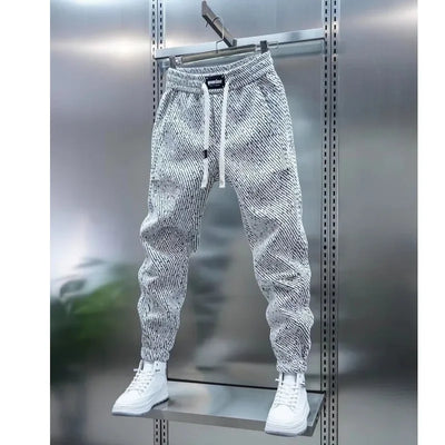 Trousers Man Pants for Men Men's Sweatpants Y2k Clothes Big Size Sport Gym Sports Mens Clothing Winter Workout Pants Baggy Wide