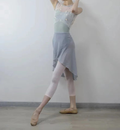 Gymnastics Ballet Wrap skirt girls chiffon skirt Ballet practice skirts national dance wear Teachers dance dress for women