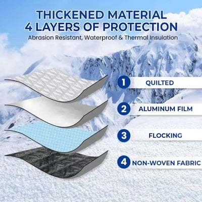 Magnetic General Car Snow Cover Windshield Snow Cover Winter Front Windscreen Anti-ice Cover for SUV Sedan Frost Protector