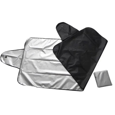 Car Snow Shield - Cotton Material, Foldable Protective Cover, Protection Against Ice, Sun Precipitation, Vehicle Snow Pad Amagi