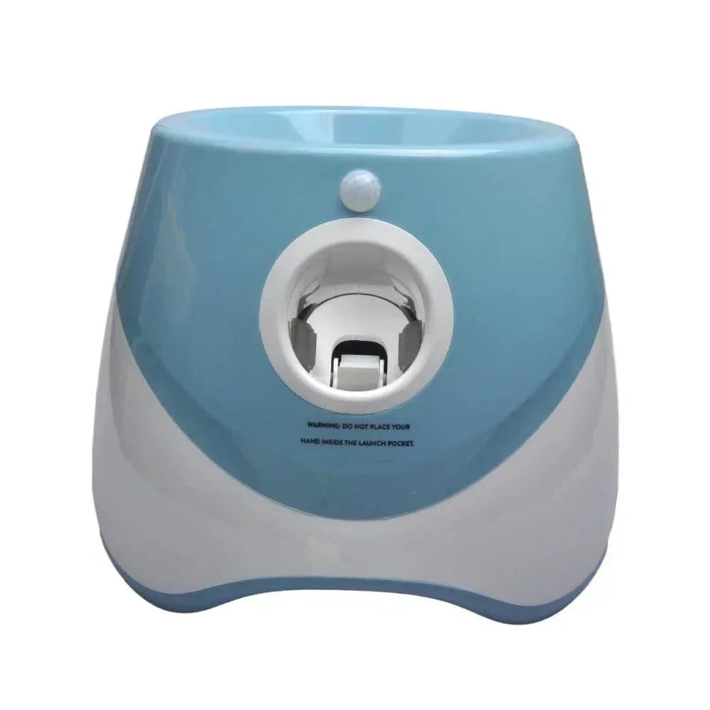 Automatic Dog Ball Launcher with 3 Distance Settings for Indoor & Outdoor Play, Keeps Pets Active & Healthy.