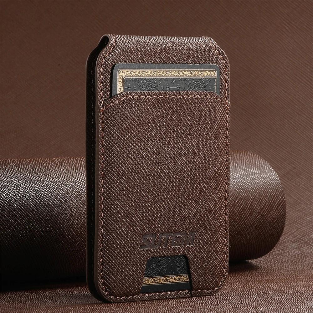 Wallet Phone Case For iPhone 17 17Air 12 13 14 15 Plus 16 Pro Max Card Holder Leather Magnetic Pocket For Magsafe Wallet Cover