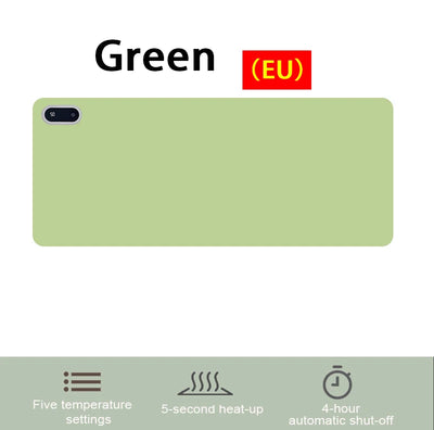 Warm Desk Pad Desk Hand Warmer Touch Control 5 Heating Grade Hand Heating Pad Desk Mousepad Fast Heating For Computer Keyboard