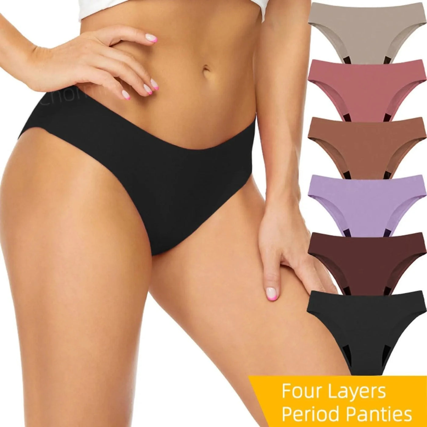 Women'S Underwear Swimwear Menstrual Leakproof Bikini Bottom Absorbent Pants High Waist Swimming Trunks For Teenagers Women