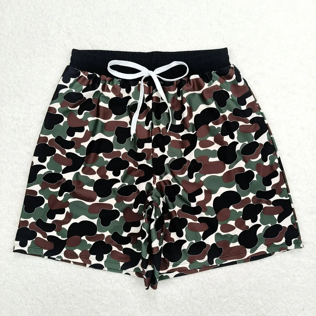 Wholesale Adult Women Swimwear Summer Sleeveless Shorts Swimsuit Set Camo Bathing Suit Clothing