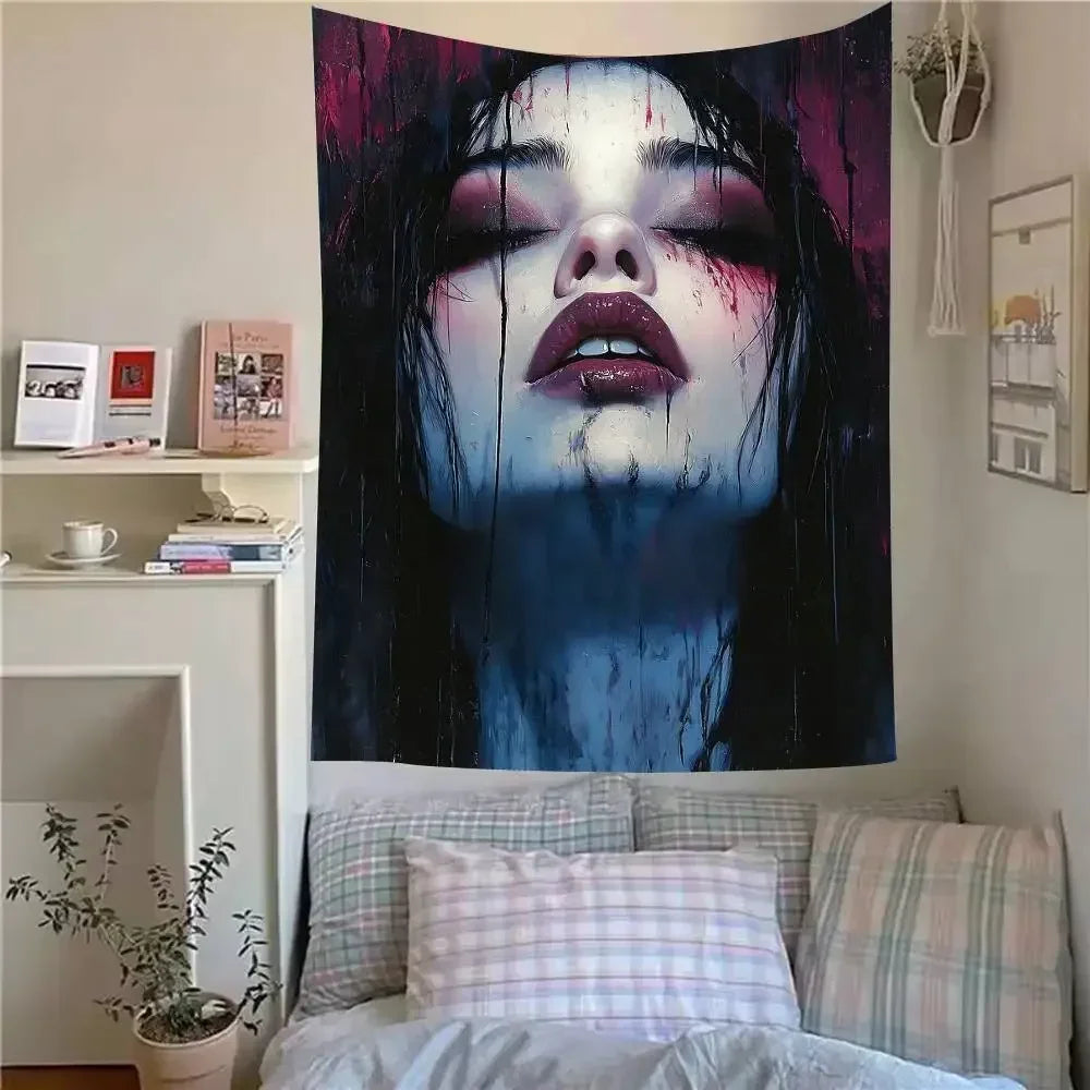 Sexy girl Tapestry Hippie Wall Hanging Tapestries for Living Room Home Dorm Decor Art Home Decor